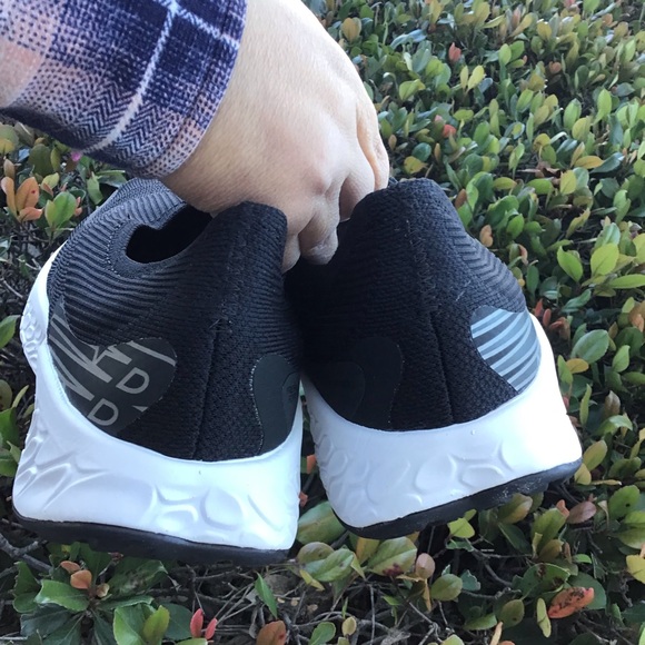 NEW NEW BALANCE men’s fresh foam x 1080 unlaced shoes in black/white - Picture 5 of 8